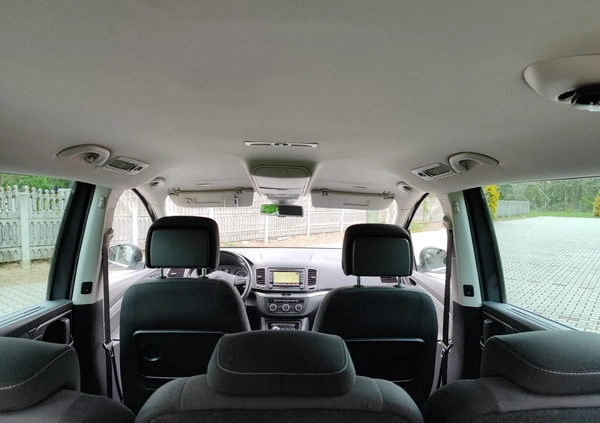 Volkswagen Sharan cena 47900 przebieg: 196100, rok produkcji 2014 z Dolsk małe 232